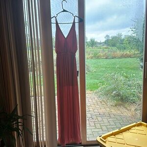Rusty Rose Maxi Dress